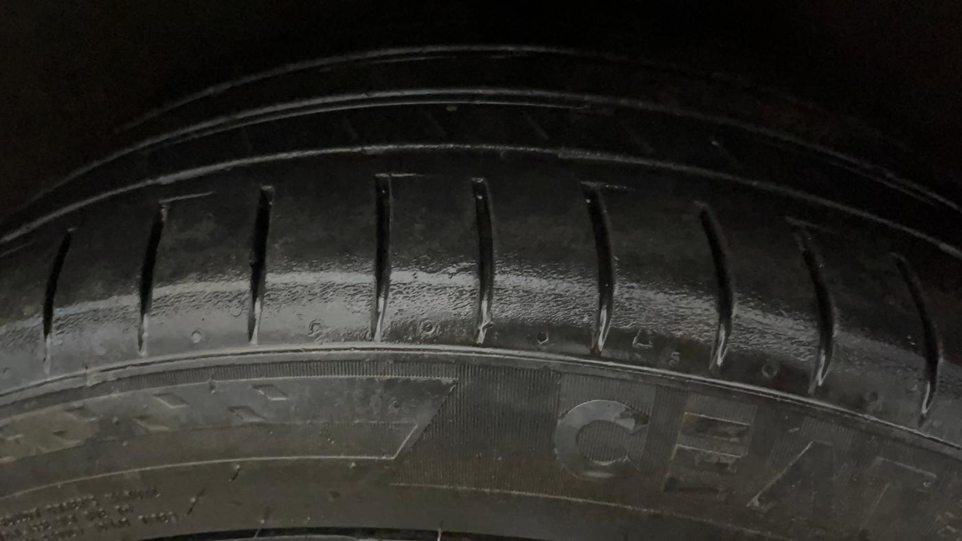 2021 Volkswagen Polo TRENDLINE 1.0L, Petrol, Manual, 47,472 km, Left Rear Tyre Tread