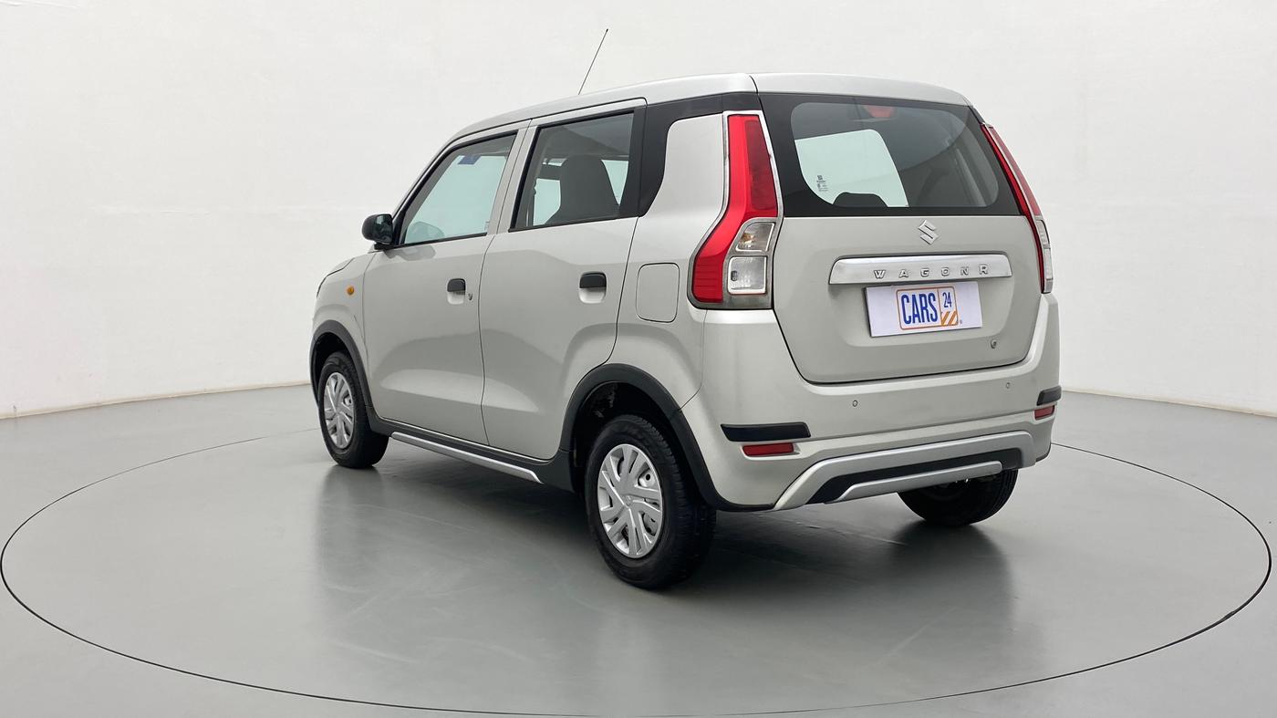 2020 Maruti New Wagon-R 1.0 LXI (O), Petrol, Manual, 9,230 km, Left Back Diagonal