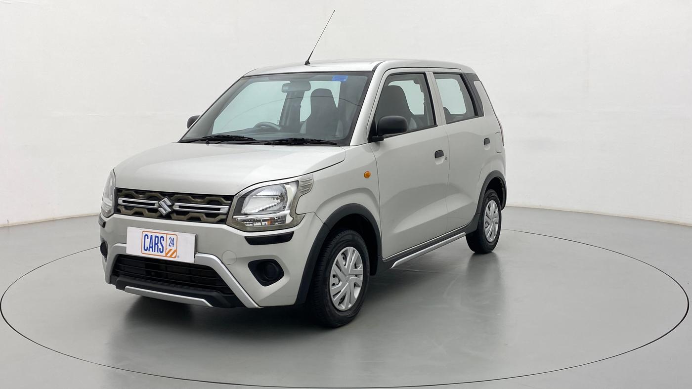 2020 Maruti New Wagon-R 1.0 LXI (O), Petrol, Manual, 9,230 km, Left Front Diagonal