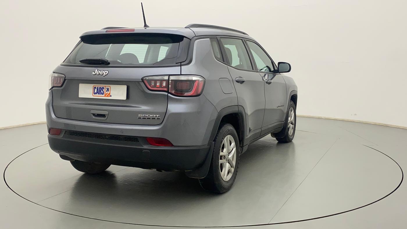 2019 Jeep Compass SPORT PLUS 2.0 DIESEL, Diesel, Manual, 45,323 km, Right Back Diagonal