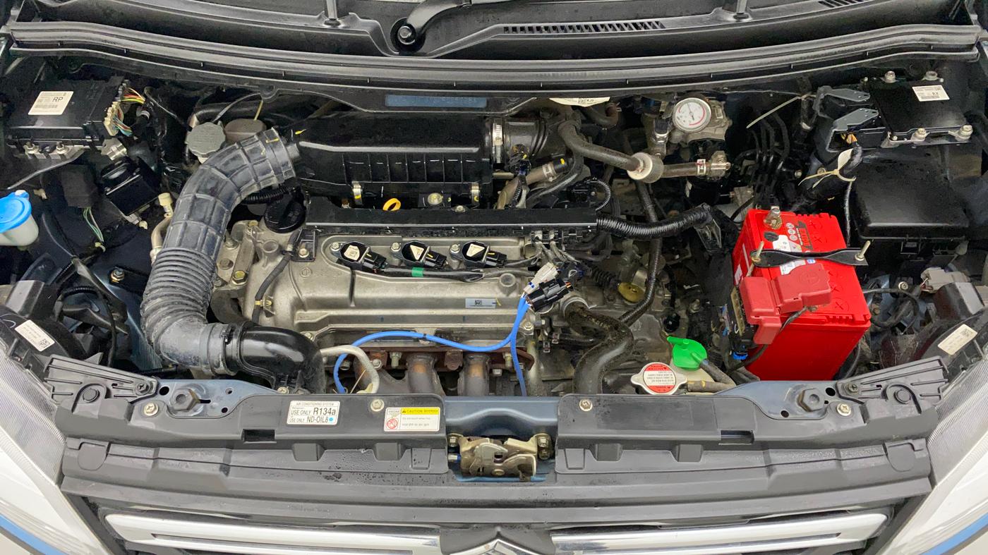 2021 Maruti New Wagon-R LXI CNG 1.0, CNG, Manual, 43,960 km, Open Bonet
