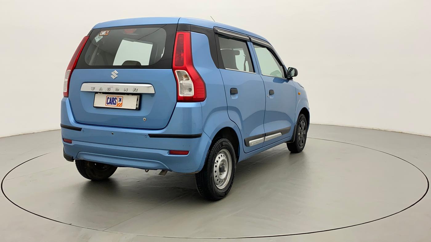 2021 Maruti New Wagon-R LXI CNG 1.0, CNG, Manual, 43,960 km, Right Back Diagonal