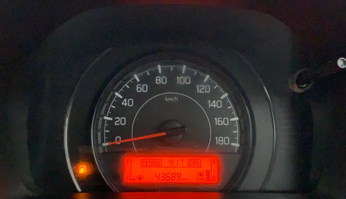 2021 Maruti New Wagon-R LXI CNG 1.0, CNG, Manual, 43,960 km, Odometer Image