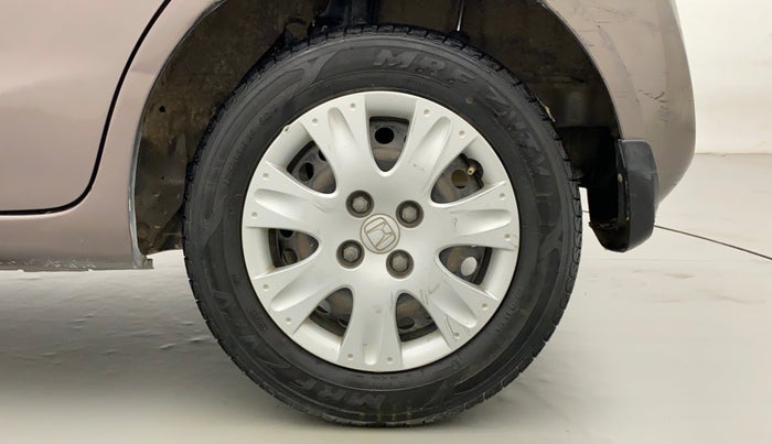 2013 Honda Brio S MT, Petrol, Manual, 1,20,695 km, Left Rear Wheel