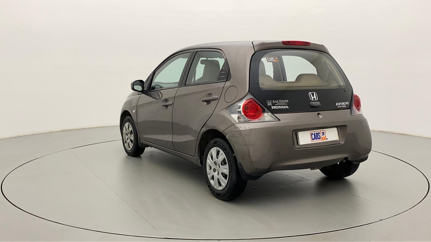 2013 Honda Brio S MT, Petrol, Manual, 1,20,695 km, Left Back Diagonal