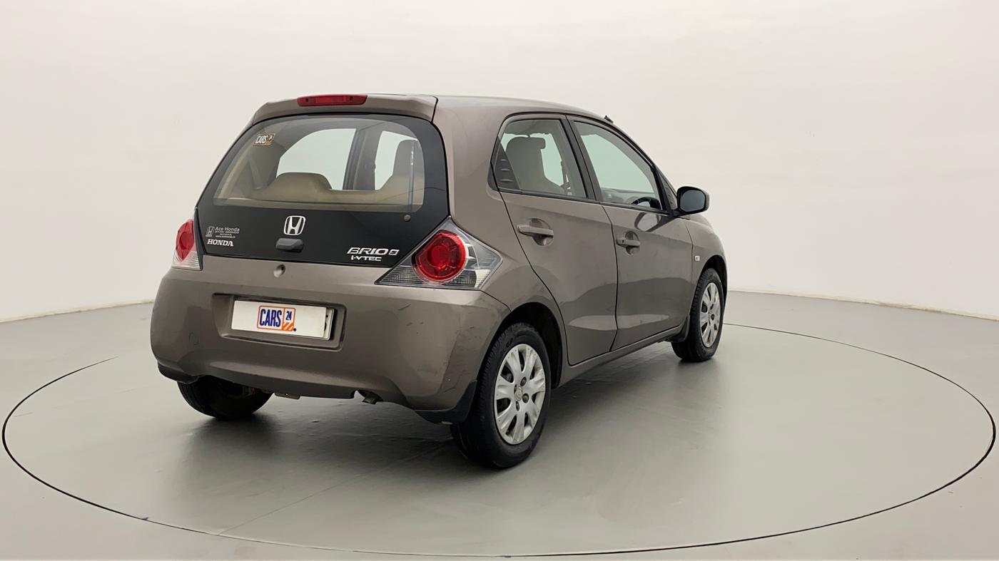 2013 Honda Brio S MT, Petrol, Manual, 1,20,695 km, Right Back Diagonal