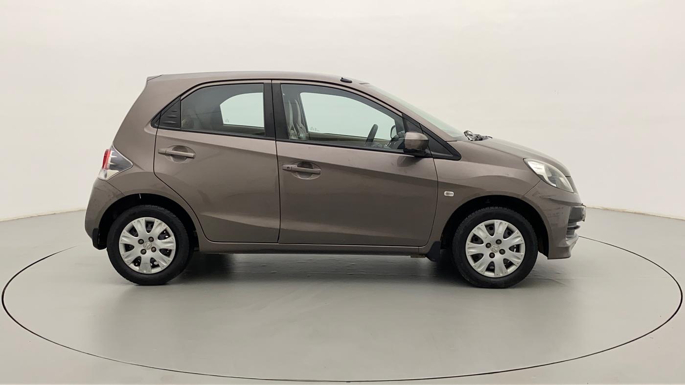2013 Honda Brio S MT, Petrol, Manual, 1,20,695 km, Right Side View