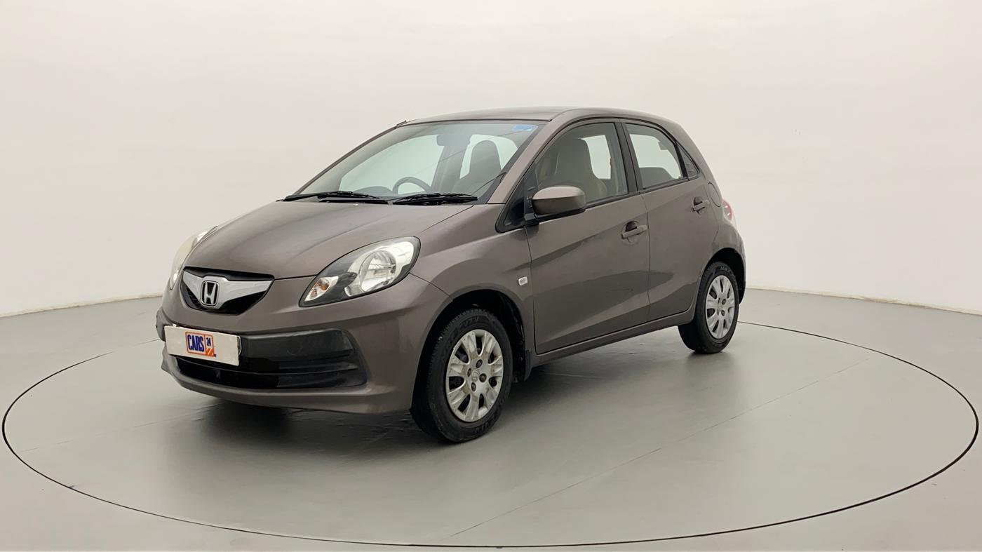 2013 Honda Brio S MT, Petrol, Manual, 1,20,695 km, Left Front Diagonal