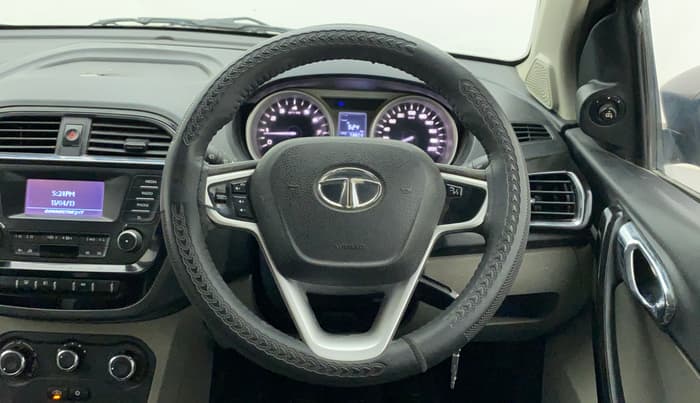 2016 Tata Tiago XZ PETROL, CNG, Manual, 74,519 km, Steering Wheel Close Up