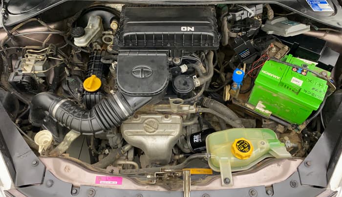 2016 Tata Tiago XZ PETROL, CNG, Manual, 74,519 km, Open Bonet