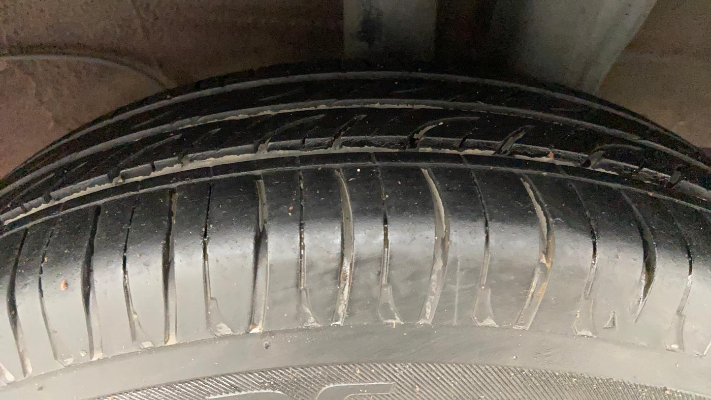 2018 Hyundai NEW SANTRO SPORTZ AMT, Petrol, Automatic, 84,985 km, Left Rear Tyre Tread