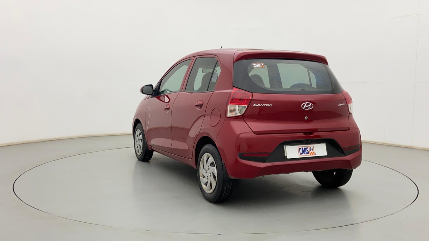 2018 Hyundai NEW SANTRO SPORTZ AMT, Petrol, Automatic, 84,985 km, Left Back Diagonal