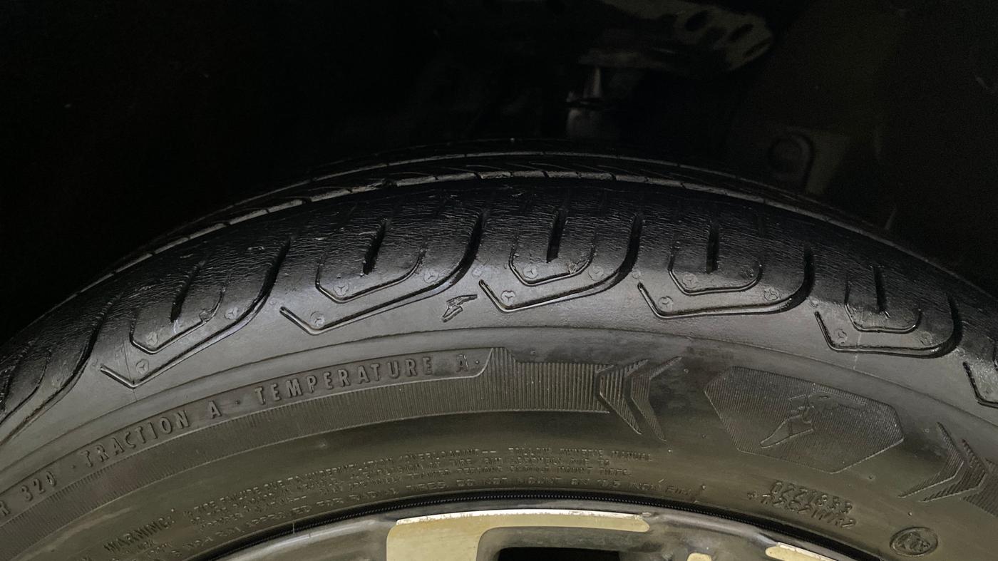 2017 Honda City 1.5L I-VTEC ZX CVT, Petrol, Automatic, 60,333 km, Right Front Tyre Tread