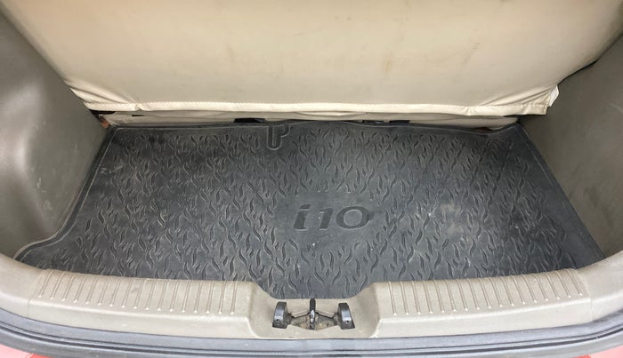 2010 Hyundai i10 SPORTZ 1.2, Petrol, Manual, 49,722 km, Boot Inside