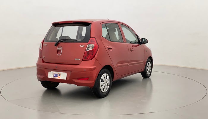 2010 Hyundai i10 SPORTZ 1.2, Petrol, Manual, 49,722 km, Right Back Diagonal