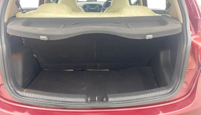 2014 Hyundai Grand i10 SPORTZ 1.2 KAPPA VTVT, Petrol, Manual, 66,342 km, Boot Inside