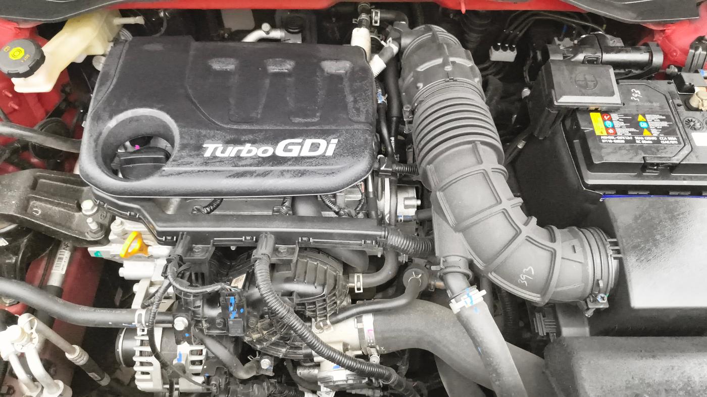 2023 Hyundai VENUE SX (O) 1.0 TURBO DCT, Petrol, Automatic, 19,423 km, Engine View