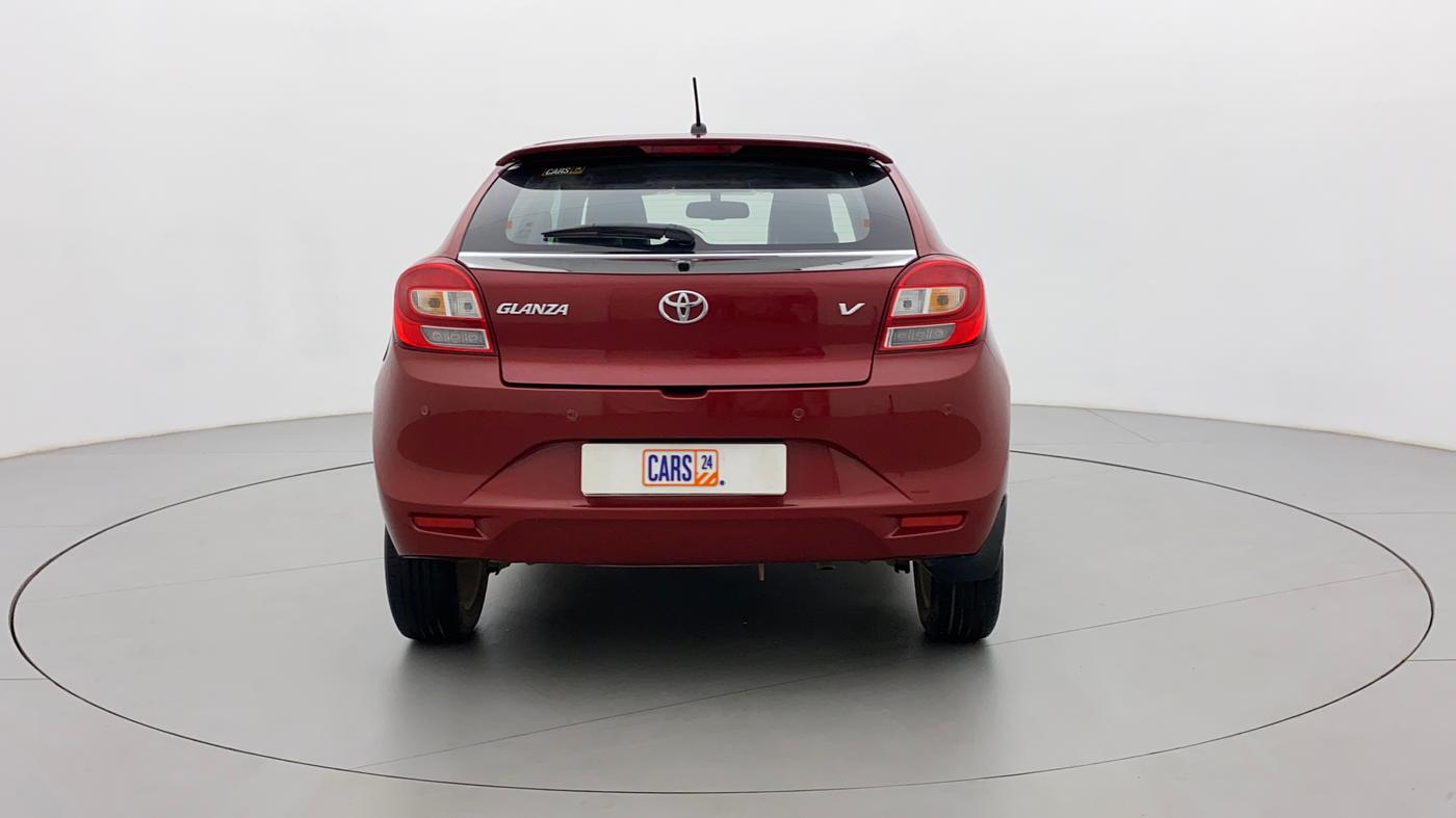 2020 Toyota Glanza V CVT, Petrol, Automatic, 56,118 km, Back/Rear