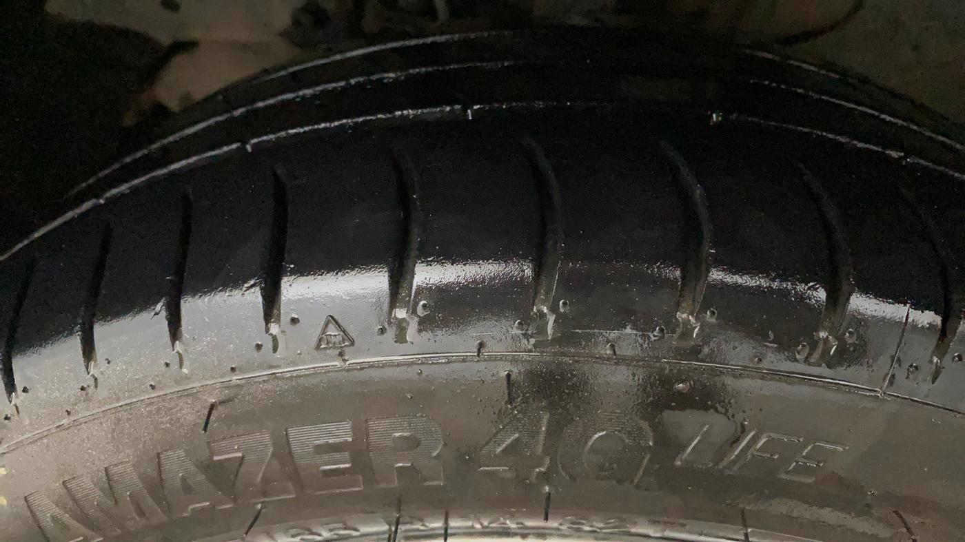 2019 Tata TIAGO NRG PETROL, CNG, Manual, 1,03,690 km, Left Front Tyre Tread