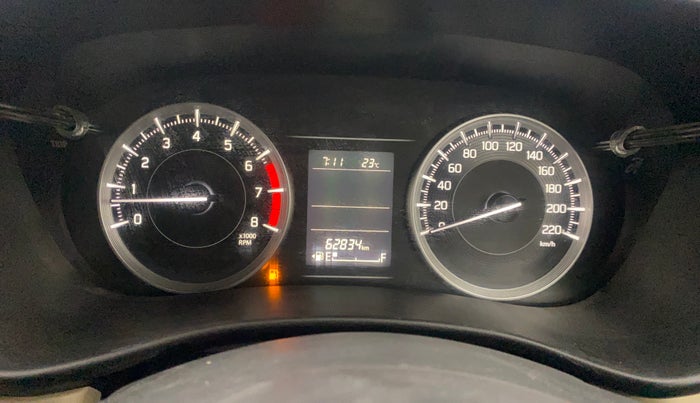 2022 Toyota Glanza S, Petrol, Manual, 62,868 km, Odometer Image