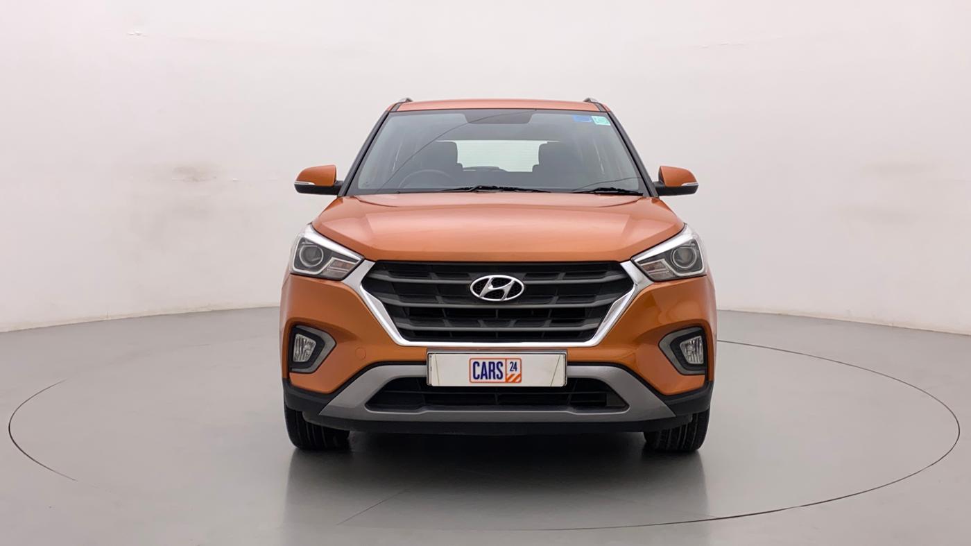 2019 Hyundai Creta SX AT 1.6 PETROL, Petrol, Automatic, 39,238 km, Front