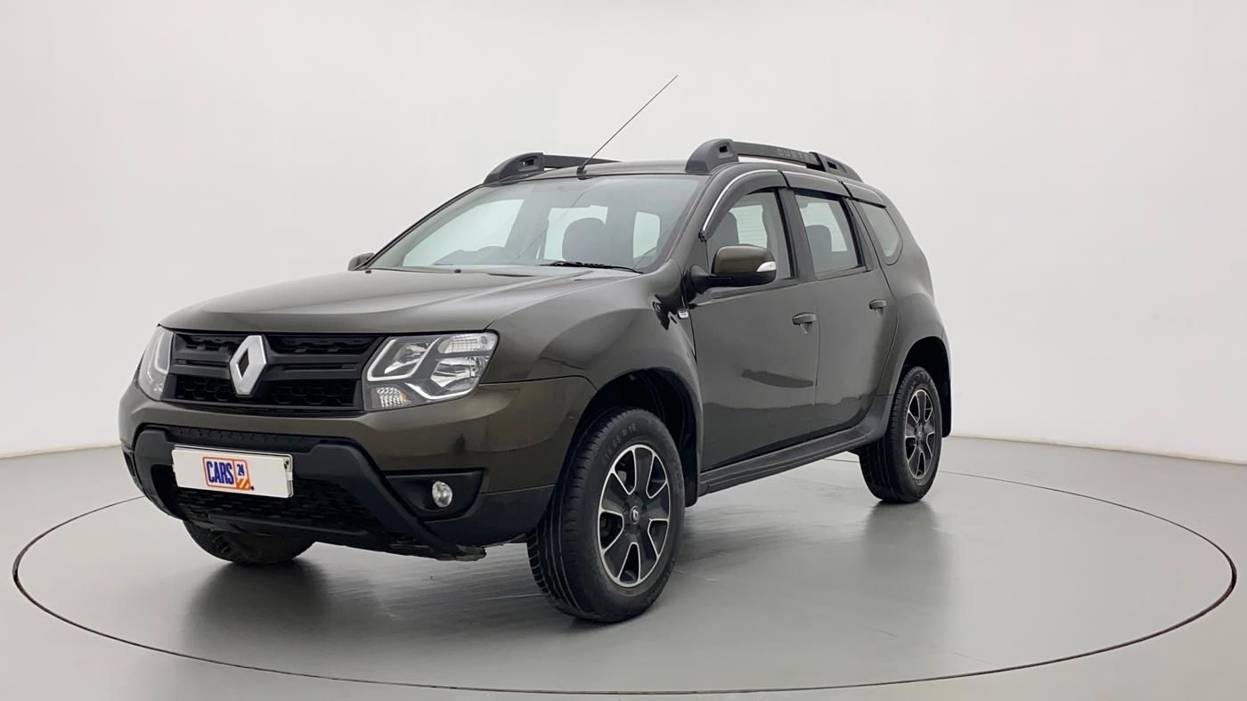 2018 Renault Duster RXS CVT, Petrol, Automatic, 39,420 km, Left Front Diagonal