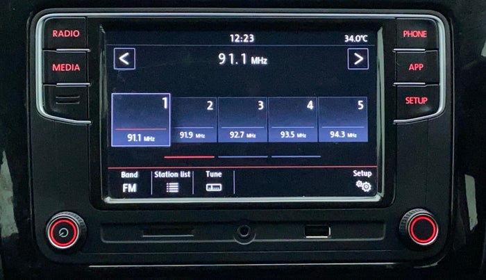 2021 Volkswagen Polo 1.0 GT TSI AT, Petrol, Automatic, 33,842 km, Infotainment System