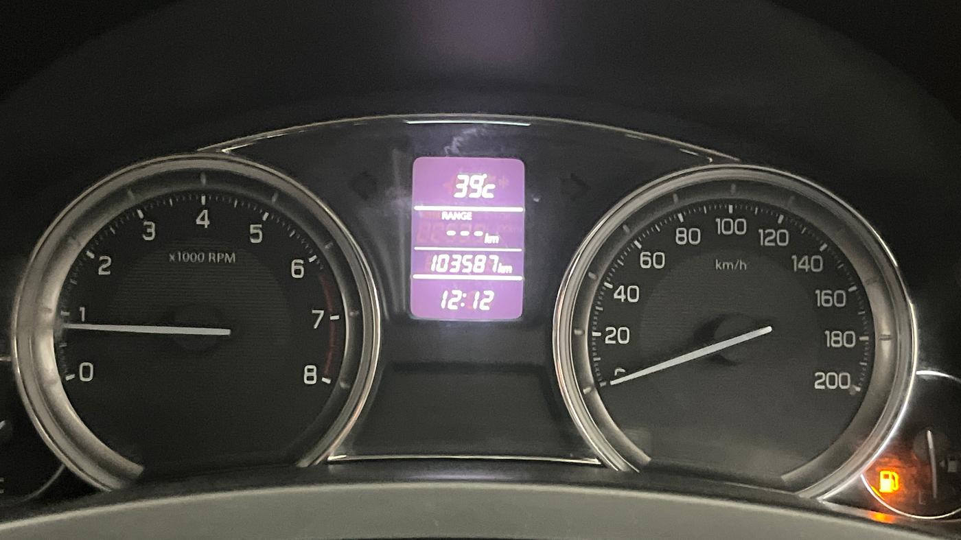 2016 Maruti Ciaz ZXI+ RS, Petrol, Manual, 1,03,516 km, Odometer Image