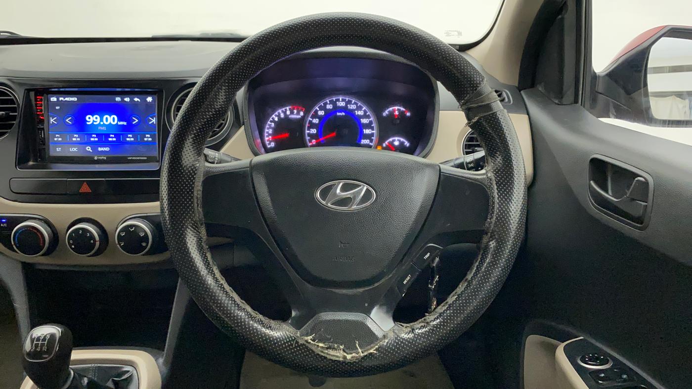 2017 Hyundai Grand i10 MAGNA 1.2 KAPPA VTVT, Petrol, Manual, 79,224 km, Steering Wheel Close Up
