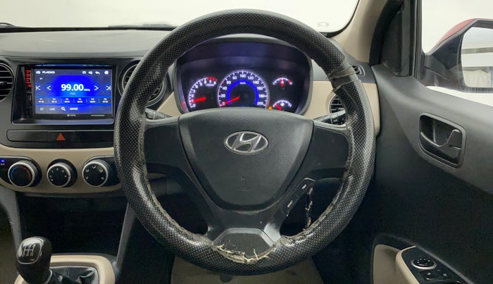 2017 Hyundai Grand i10 MAGNA 1.2 KAPPA VTVT, Petrol, Manual, 79,224 km, Steering Wheel Close Up