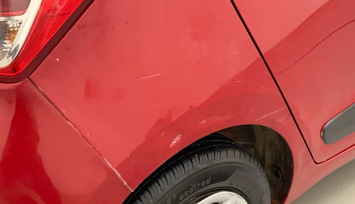 2017 Hyundai Grand i10 MAGNA 1.2 KAPPA VTVT, Petrol, Manual, 79,224 km, Right quarter panel - Minor scratches