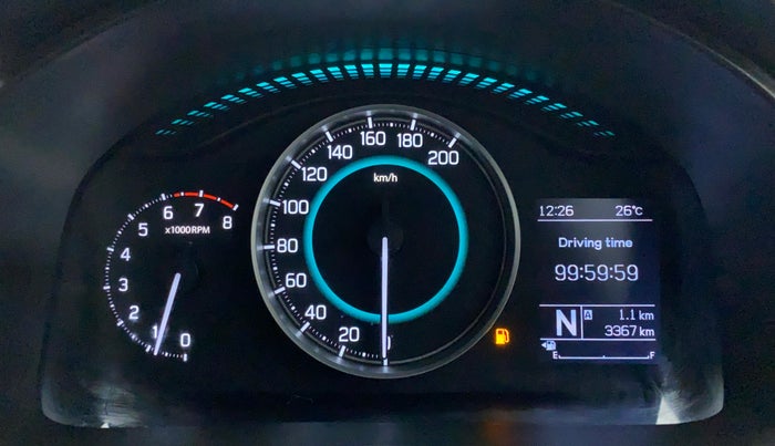 2021 Maruti IGNIS ALPHA 1.2 K12 AMT, Petrol, Automatic, 3,462 km, Odometer Image