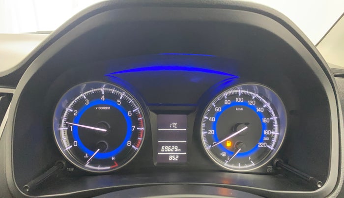 2021 Maruti Baleno DELTA PETROL 1.2, CNG, Manual, 69,629 km, Odometer Image