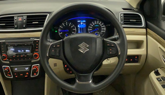 2019 Maruti Ciaz DELTA 1.5 SHVS MT PETROL, Petrol, Manual, 11,299 km, Steering Wheel Close Up