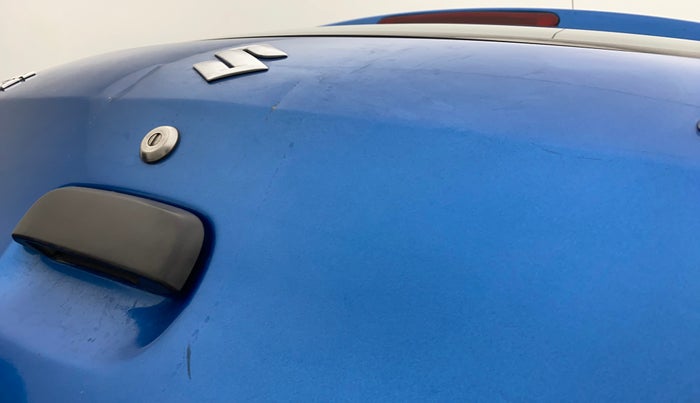2014 Maruti Celerio VXI, Petrol, Manual, 74,836 km, Dicky (Boot door) - Minor scratches