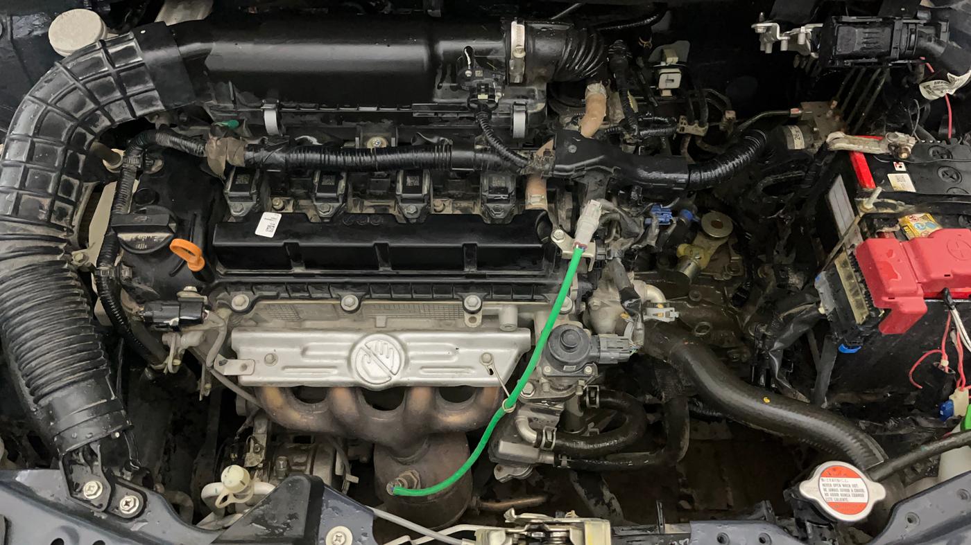 2023 Maruti Swift LXI, Petrol, Manual, 36,556 km, Engine View