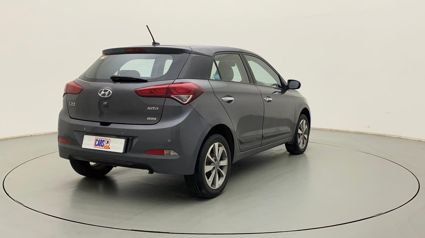 2015 Hyundai Elite i20 ASTA 1.2 (O), Petrol, Manual, 64,550 km, Right Back Diagonal