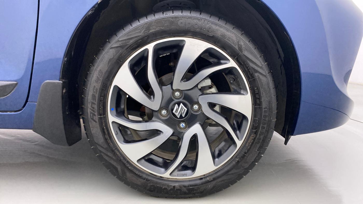 2021 Maruti Baleno ALPHA CVT PETROL 1.2, Petrol, Automatic, 7,596 km, Right Front Wheel