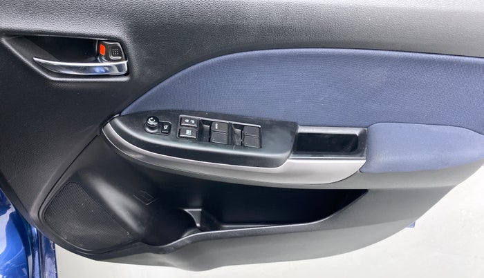 2021 Maruti Baleno ALPHA CVT PETROL 1.2, Petrol, Automatic, 7,596 km, Driver Side Door Panels Control