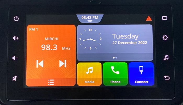2021 Maruti Baleno ALPHA CVT PETROL 1.2, Petrol, Automatic, 7,596 km, Infotainment System