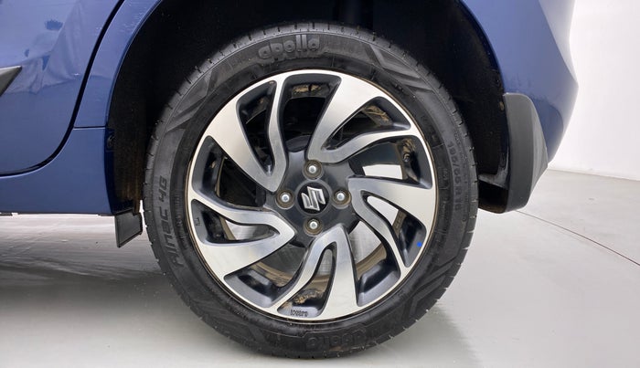 2021 Maruti Baleno ALPHA CVT PETROL 1.2, Petrol, Automatic, 7,596 km, Left Rear Wheel