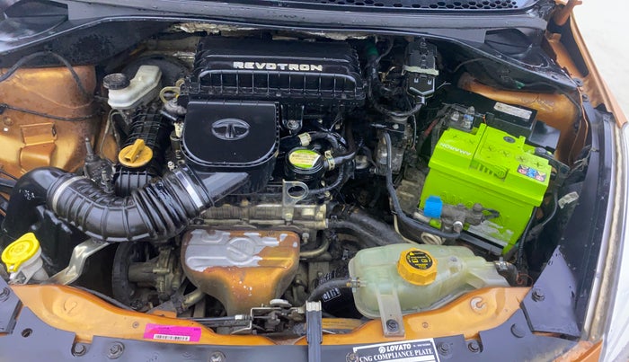 2016 Tata Tiago XT PETROL, CNG, Manual, 1,15,645 km, Engine View - Left