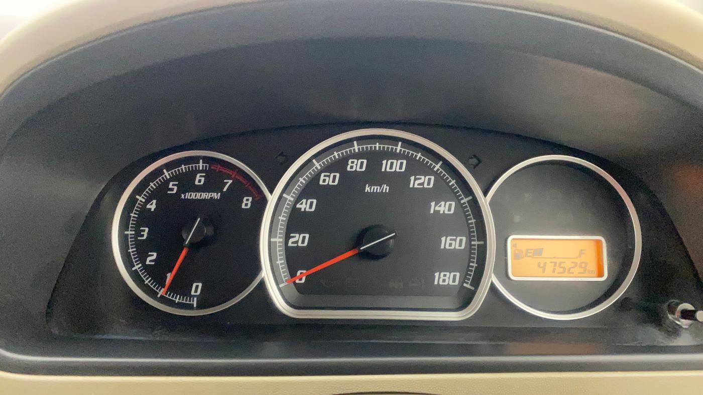 2013 Maruti Zen Estilo VXI, Petrol, Manual, 47,074 km, Odometer Image