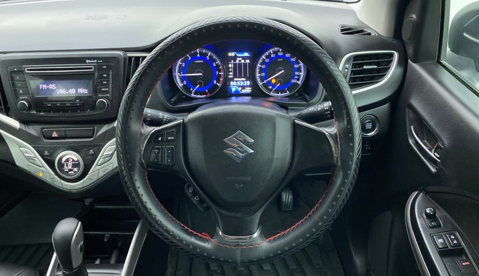 2018 Maruti Baleno ZETA CVT PETROL 1.2, Petrol, Automatic, 83,843 km, Steering Wheel Close Up