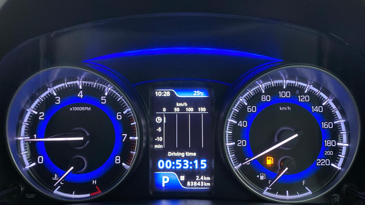 2018 Maruti Baleno ZETA CVT PETROL 1.2, Petrol, Automatic, 83,843 km, Odometer Image