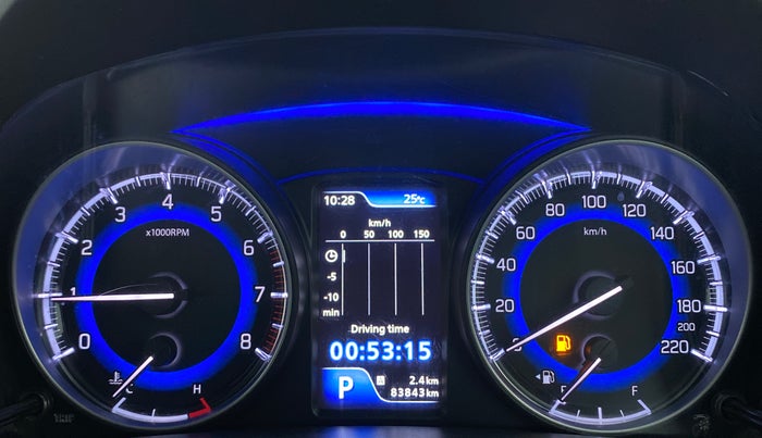 2018 Maruti Baleno ZETA CVT PETROL 1.2, Petrol, Automatic, 83,843 km, Odometer Image