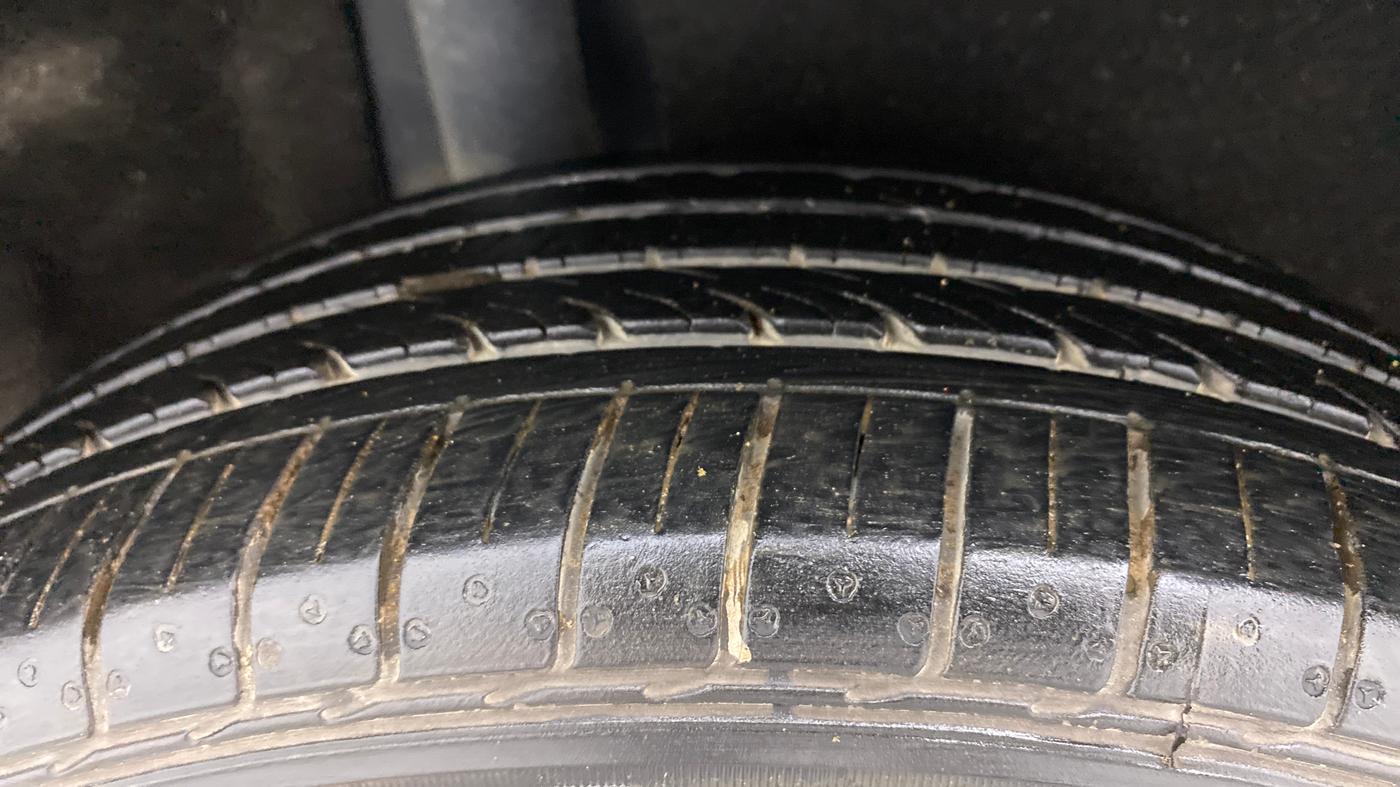 2018 Maruti Baleno ZETA CVT PETROL 1.2, Petrol, Automatic, 83,843 km, Right Rear Tyre Tread