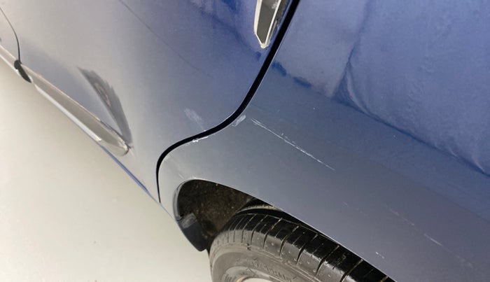 2018 Maruti Baleno ZETA CVT PETROL 1.2, Petrol, Automatic, 83,843 km, Left quarter panel - Slightly dented