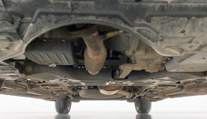 2022 MG HECTOR PLUS SHARP 1.5 PETROL TURBO CVT 6-STR, Petrol, Automatic, 11,542 km, Front Underbody