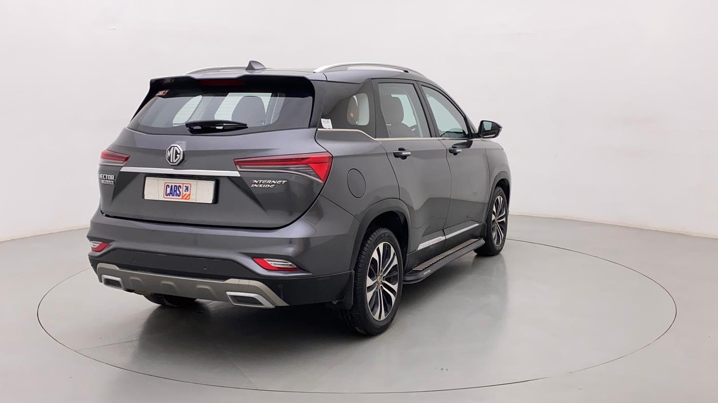 2022 MG HECTOR PLUS SHARP 1.5 PETROL TURBO CVT 6-STR, Petrol, Automatic, 11,542 km, Right Back Diagonal